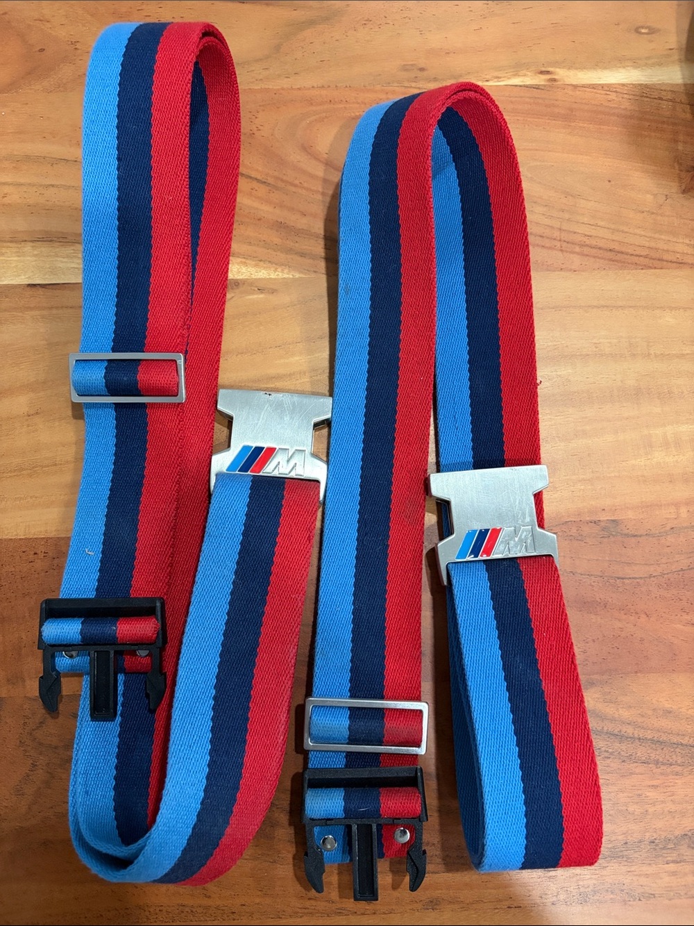 Authentic BMW M Luggage Straps